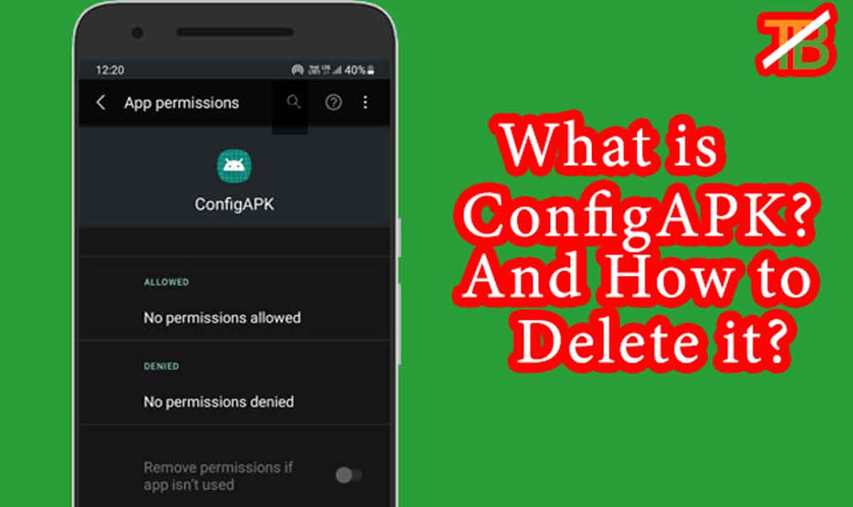 What is Configapk? and how delete it?