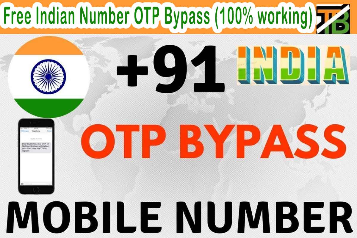 Indian number OTP bypass