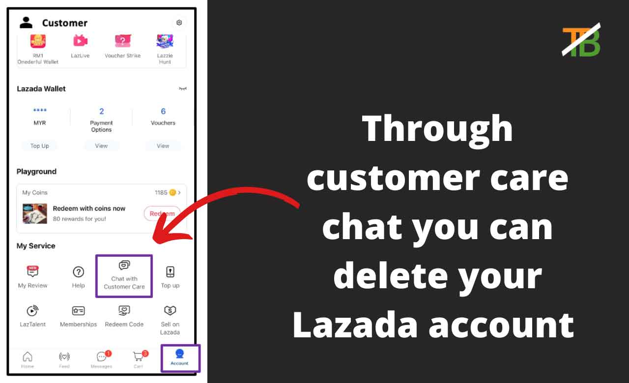 how to delete lazada account, how to delete lazada order history, delete lazada account through customer care, lazada account