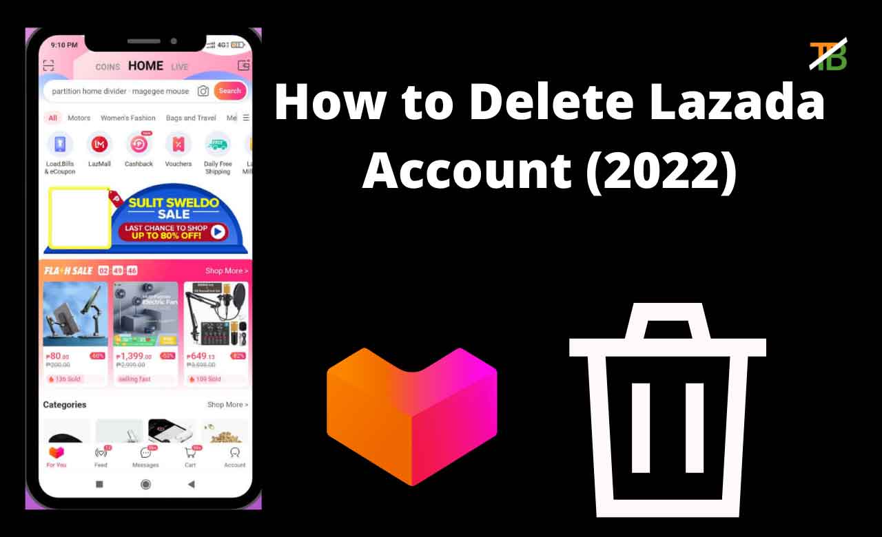 how to delete lazada account, how to delete lazada order history