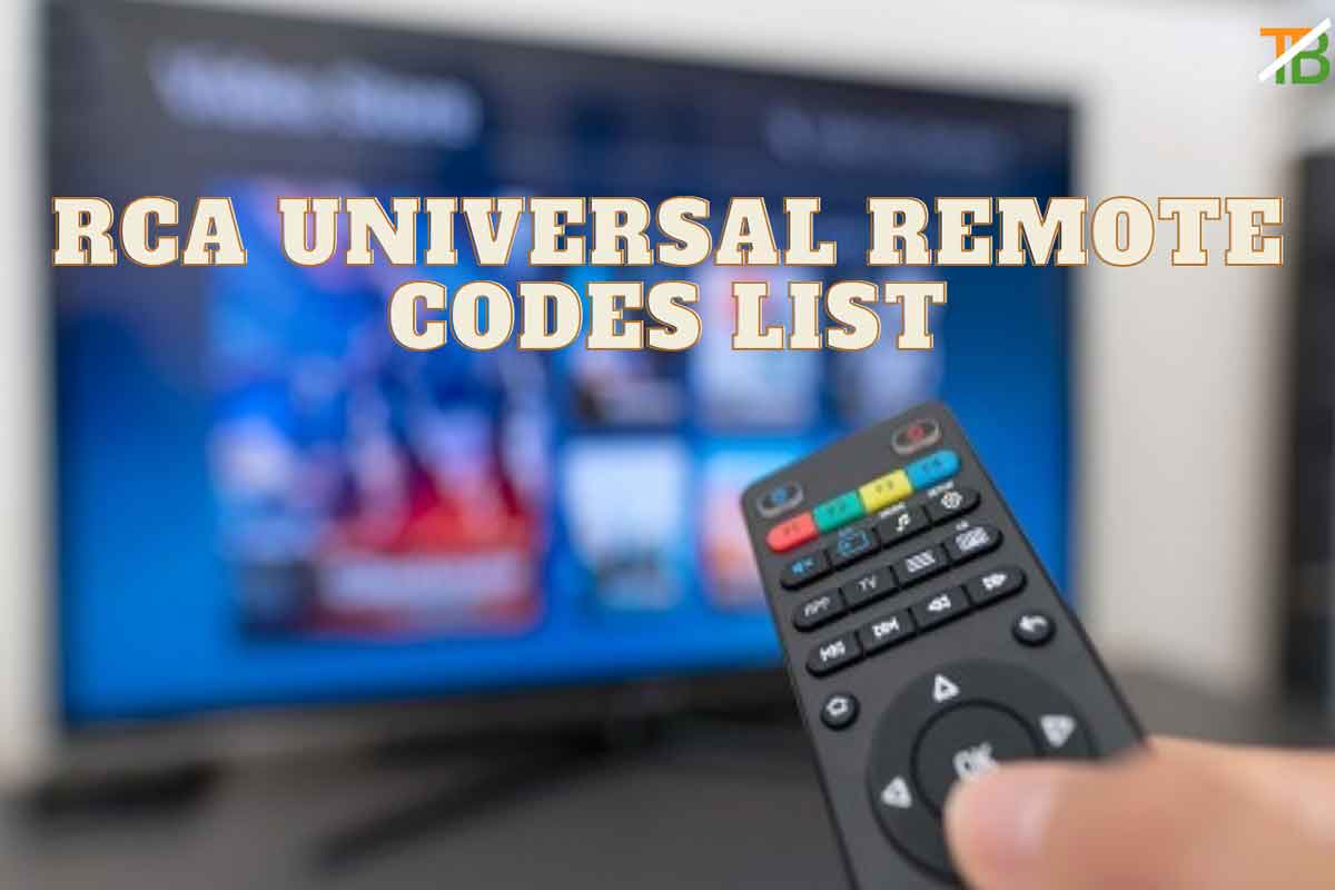 RCA universal remote codes